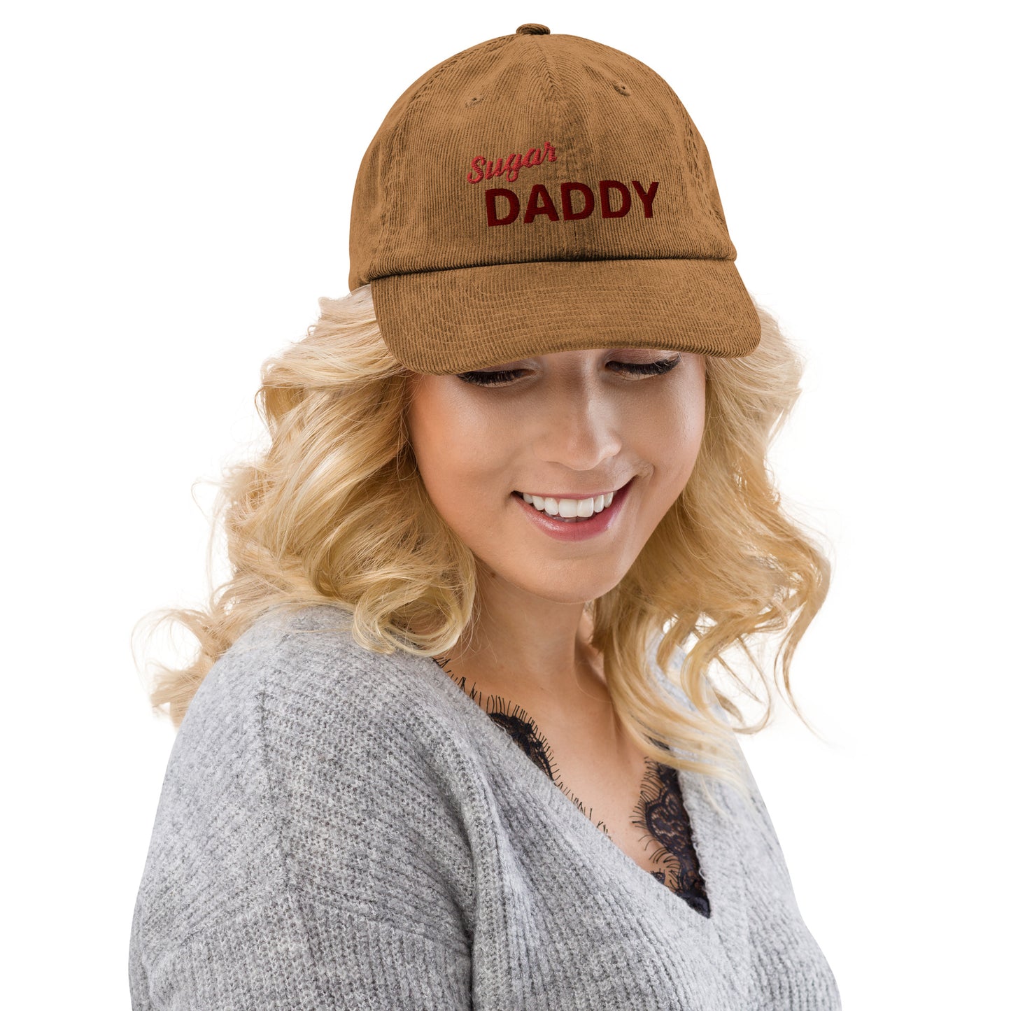 Corduroy hat