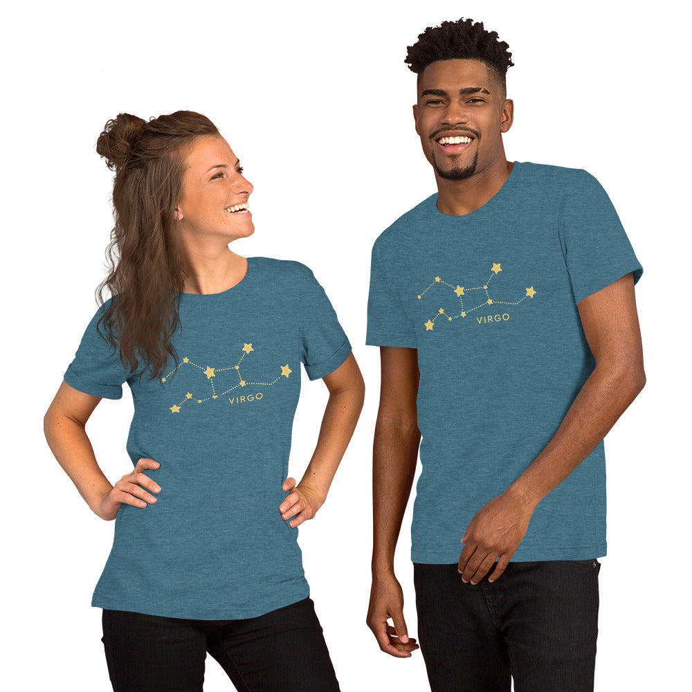 T-shirts , unisex, zodiac, virgo
