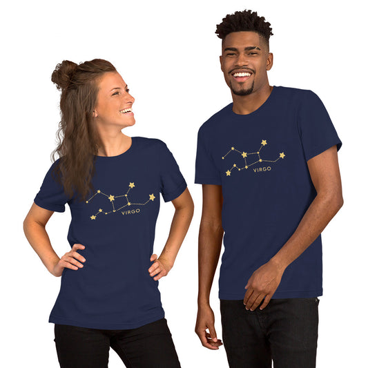 T-shirts , unisex, zodiac, virgo