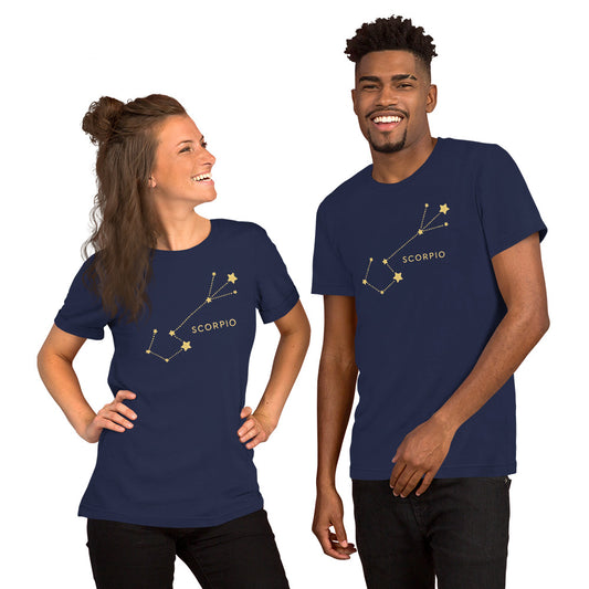 T-shirts , unisex, zodiac, scorpio