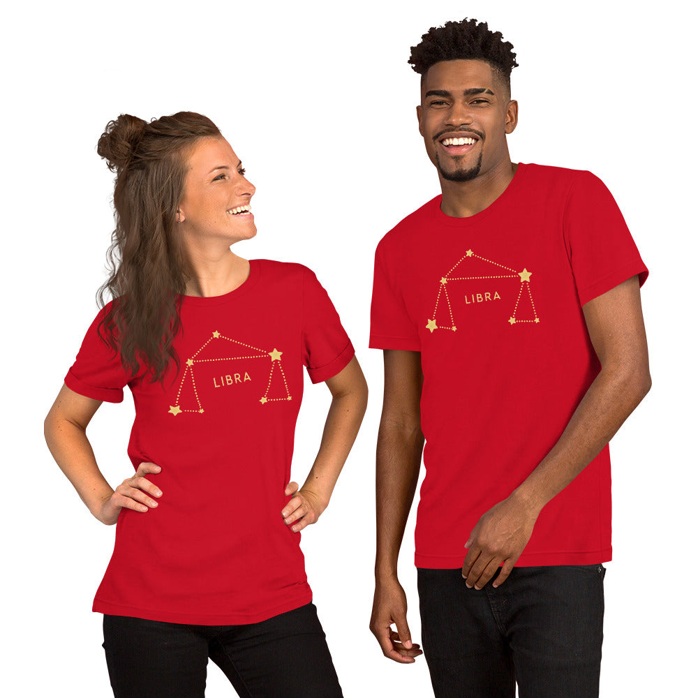 T-shirts , unisex, zodiac, libra