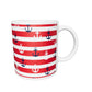 White glossy mug anchor