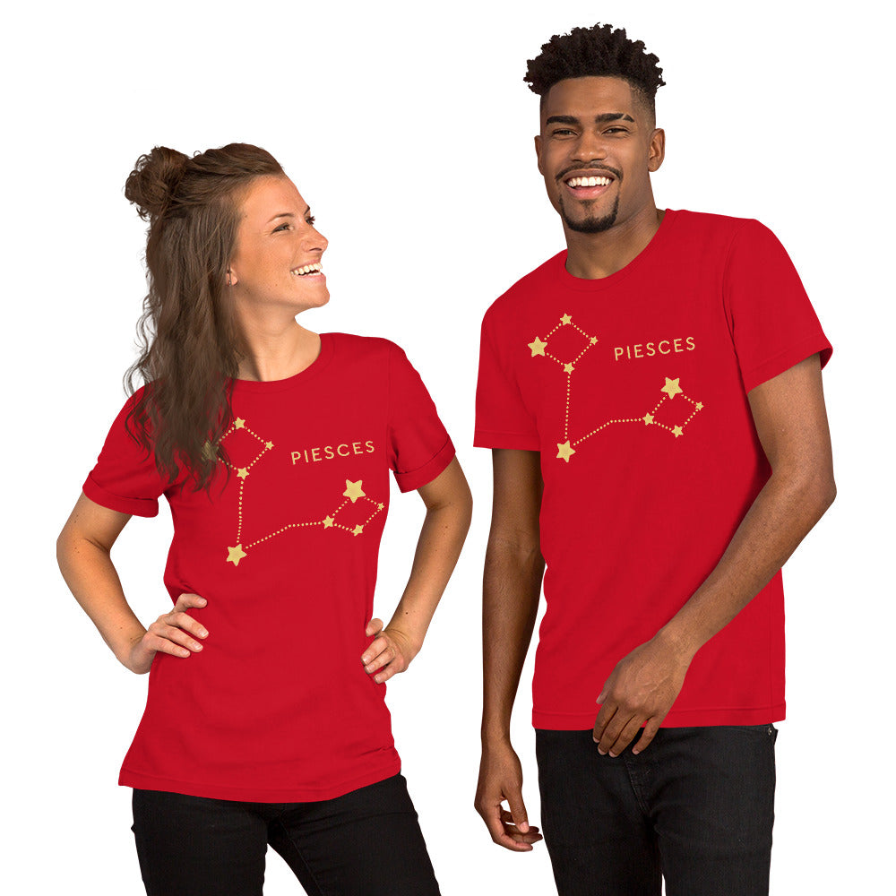 T-shirts , unisex, zodiac, piesces